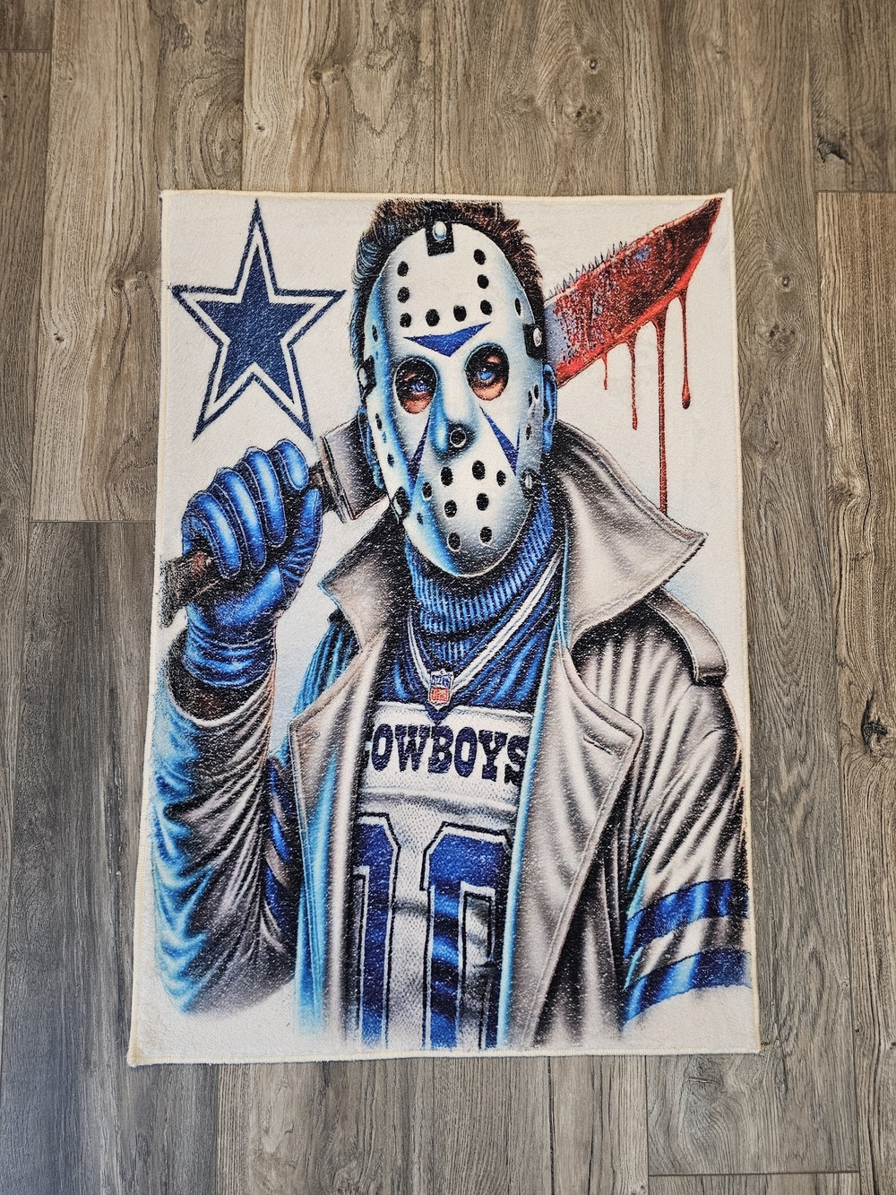 Dallas Cowboys Jason Voorhees Rug